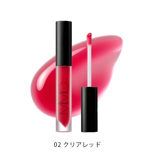 【MiMC】ミネラルデューリップエッセンス＜全2色＞＜2026 SS COLLECTION＞(02 クリアレッド)