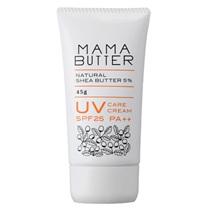 【MAMA BUTTER】ママバター UVクリーム SPF25・PA++ 45ｇ