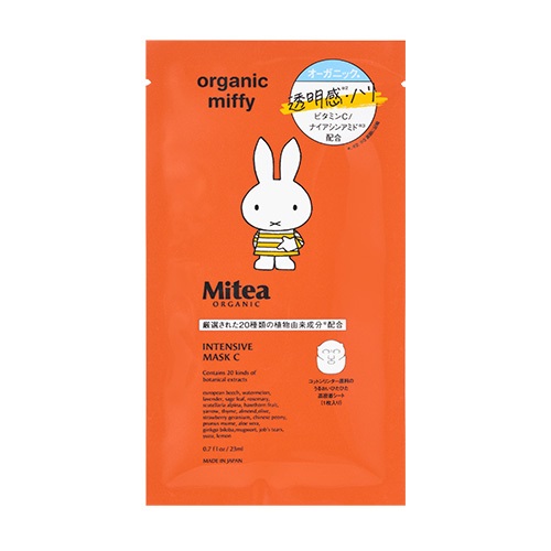 ＜数量限定・miffyデザイン＞【Mitea ORGANIC】インテンシブマスクC（シートマスク）