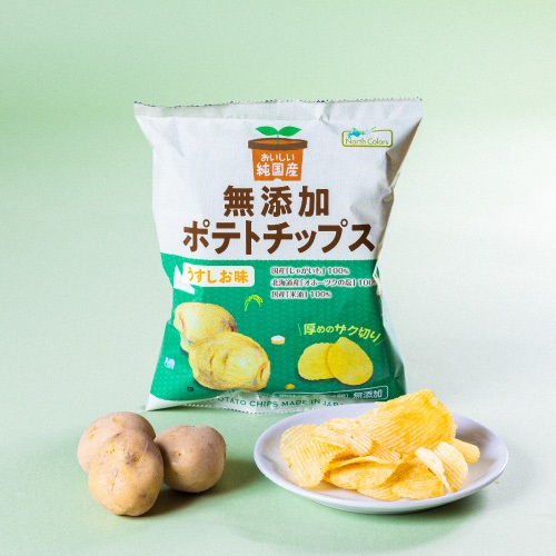 【North Colors】純国産 ポテトチップス　うすしお味