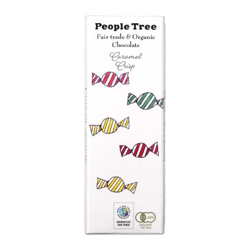 【People Tree】板チョコ・オーガニック　カラメルクリスプ