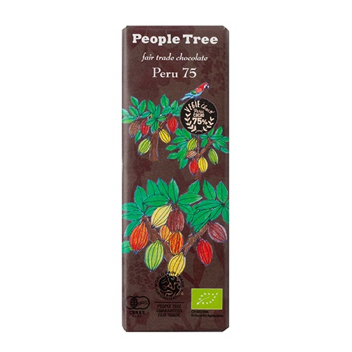 【People Tree】FTチョコビターペルー75