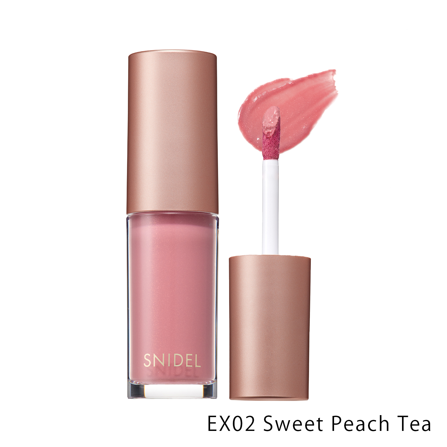 【SNIDEL BEAUTY】ピュア リップ ティント n＜限定品全2種＞(EX02 Sweet Peach Tea)