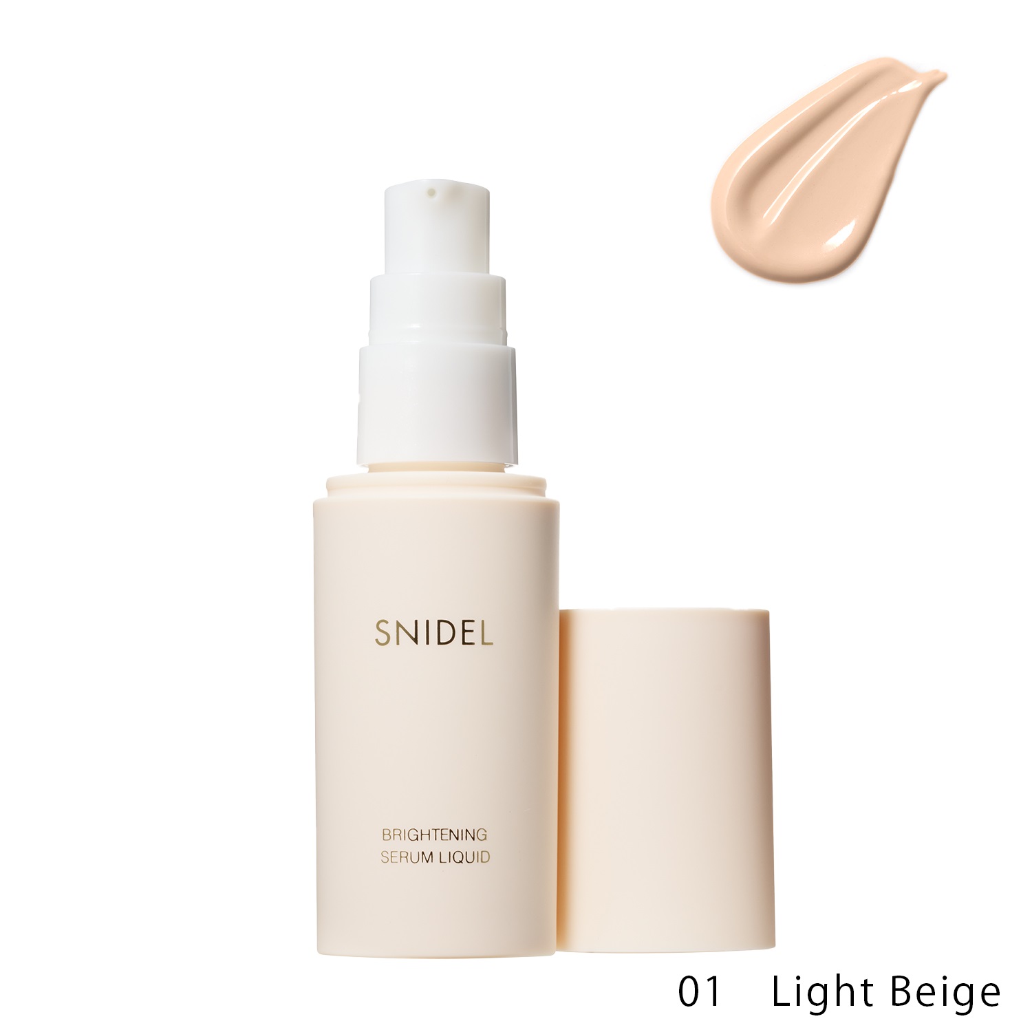 【SNIDEL BEAUTY】ブライトニング セラム リクイド＜全3色＞01 Light Beige