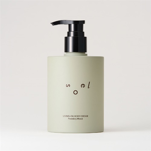 【soel】LIVING‐OIL BODY CREAM Powdery Wood