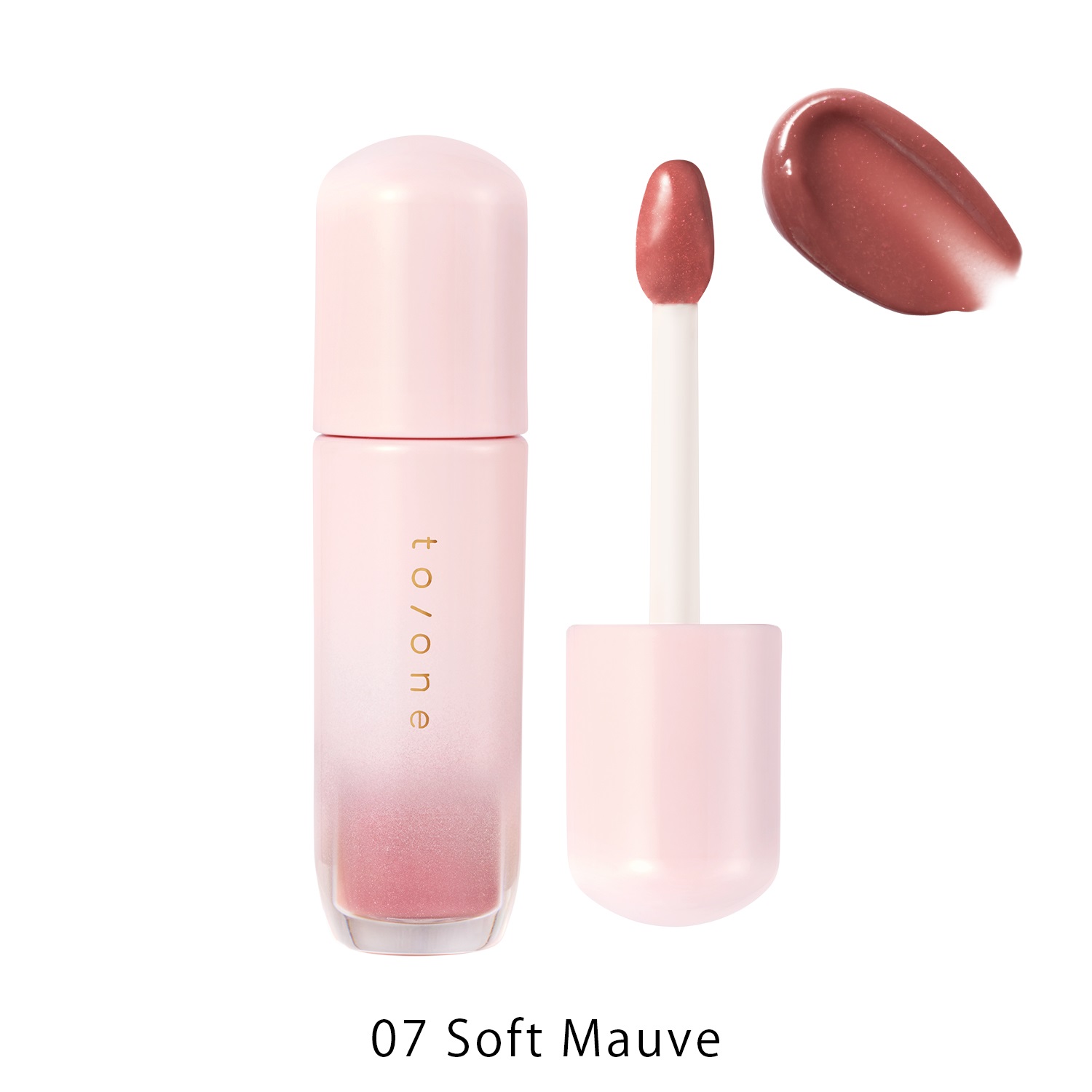 【to/one】ペタル ブルーミング グロス＜全4色＞(07 Soft Mauve)