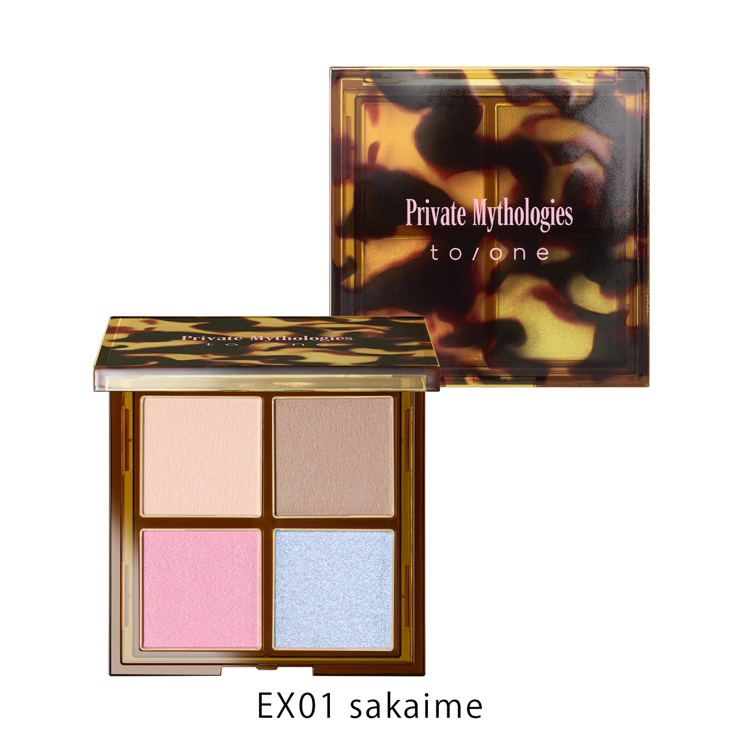 ＜先行予約＞【to/one】レイヤード ペタル パレット［EX01,EX02］＜限定品＞(EX01 sakaime-（6月下旬発送予定）)