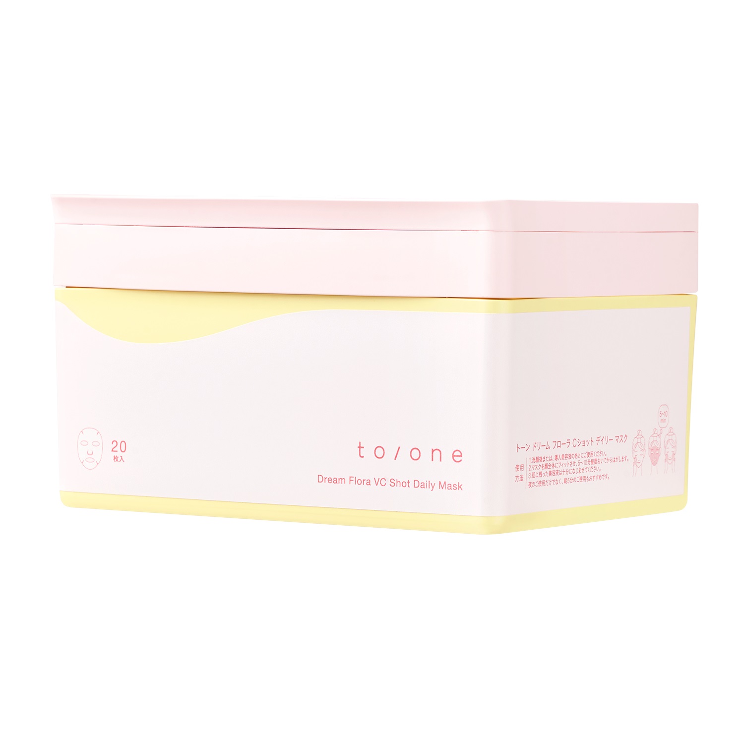 【to/one】ドリーム フローラ VCショット デイリー マスク　20枚入