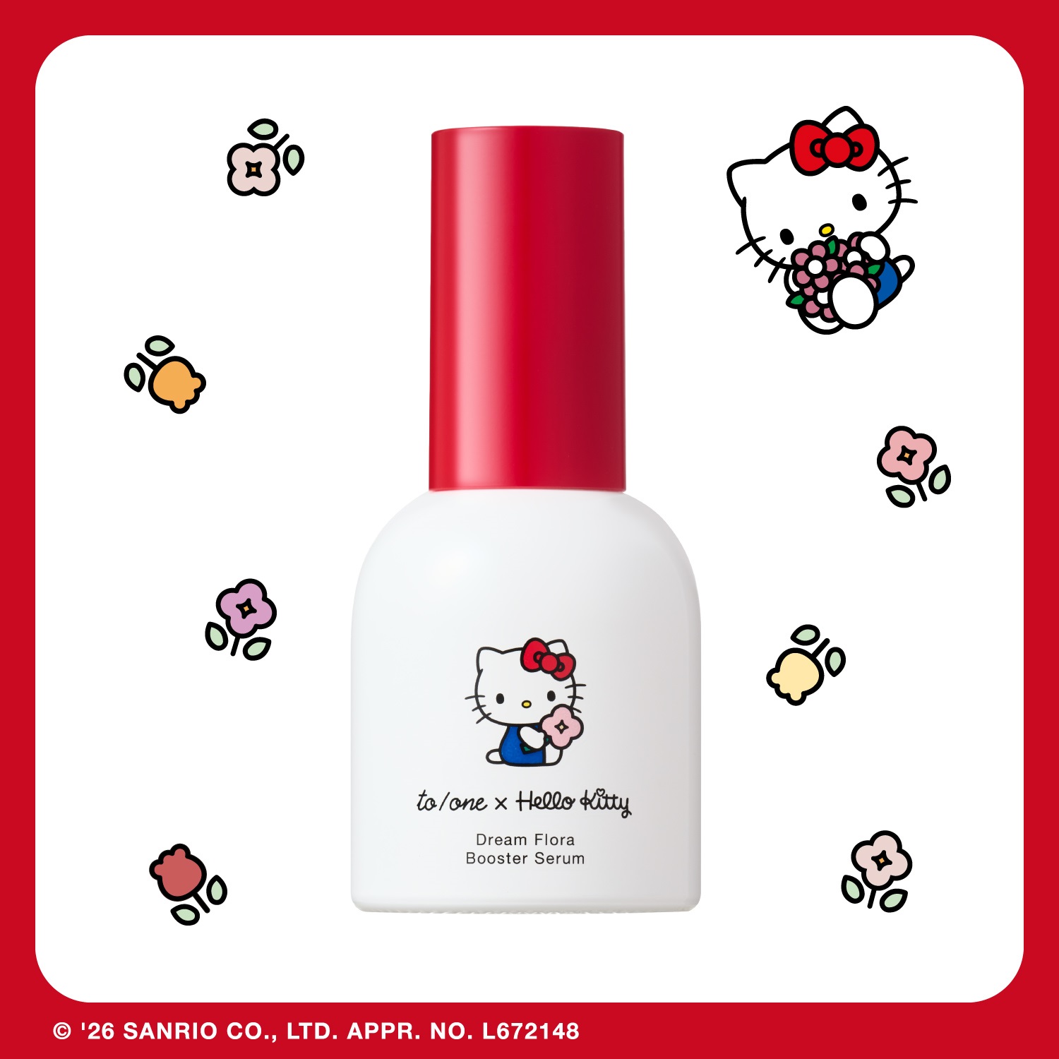 ＜先行予約＞【to/one】＜Hello Kitty＞ドリーム フローラ ブースター セラム