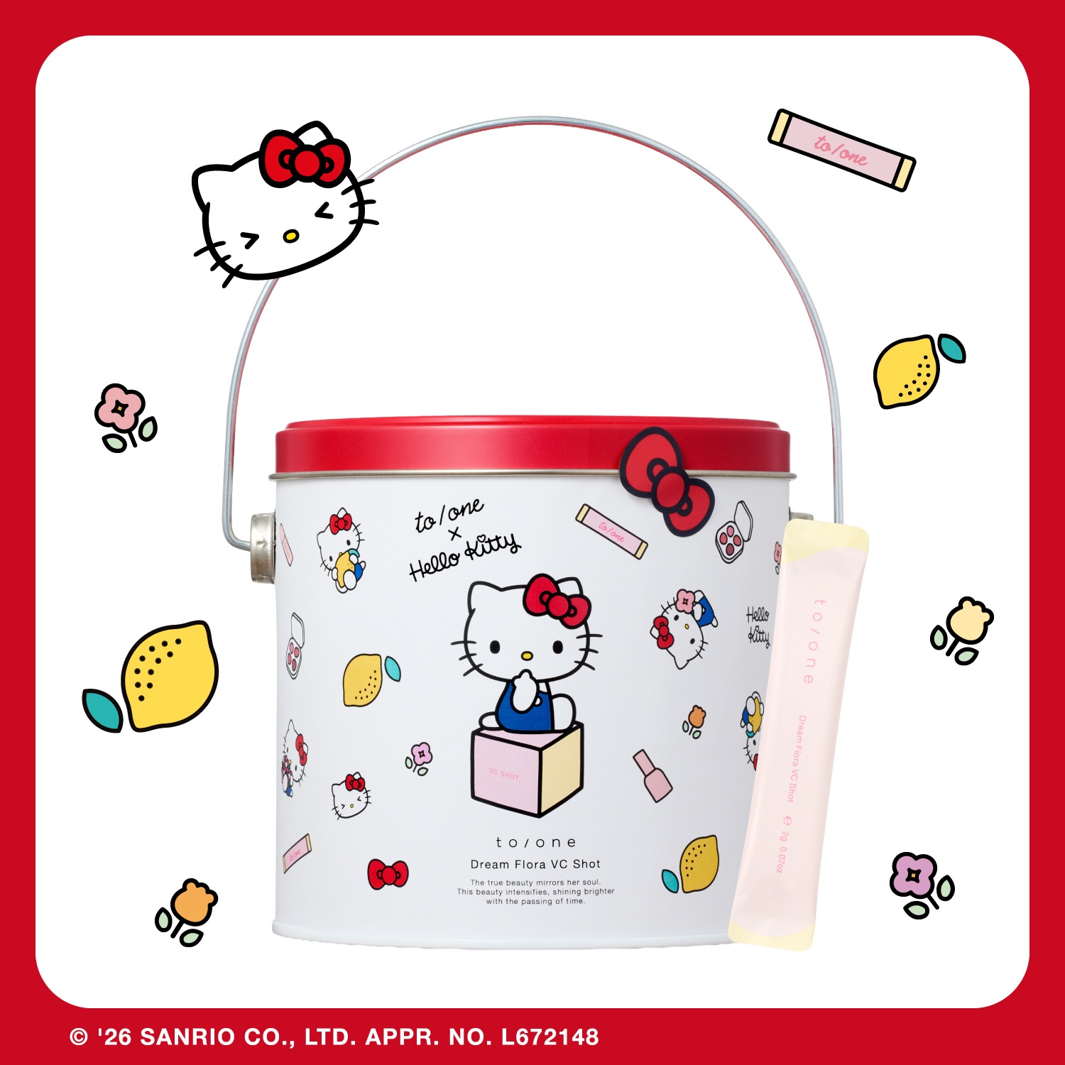 ＜先行予約＞【to/one】＜Hello Kitty＞ドリーム フローラ VC ショット