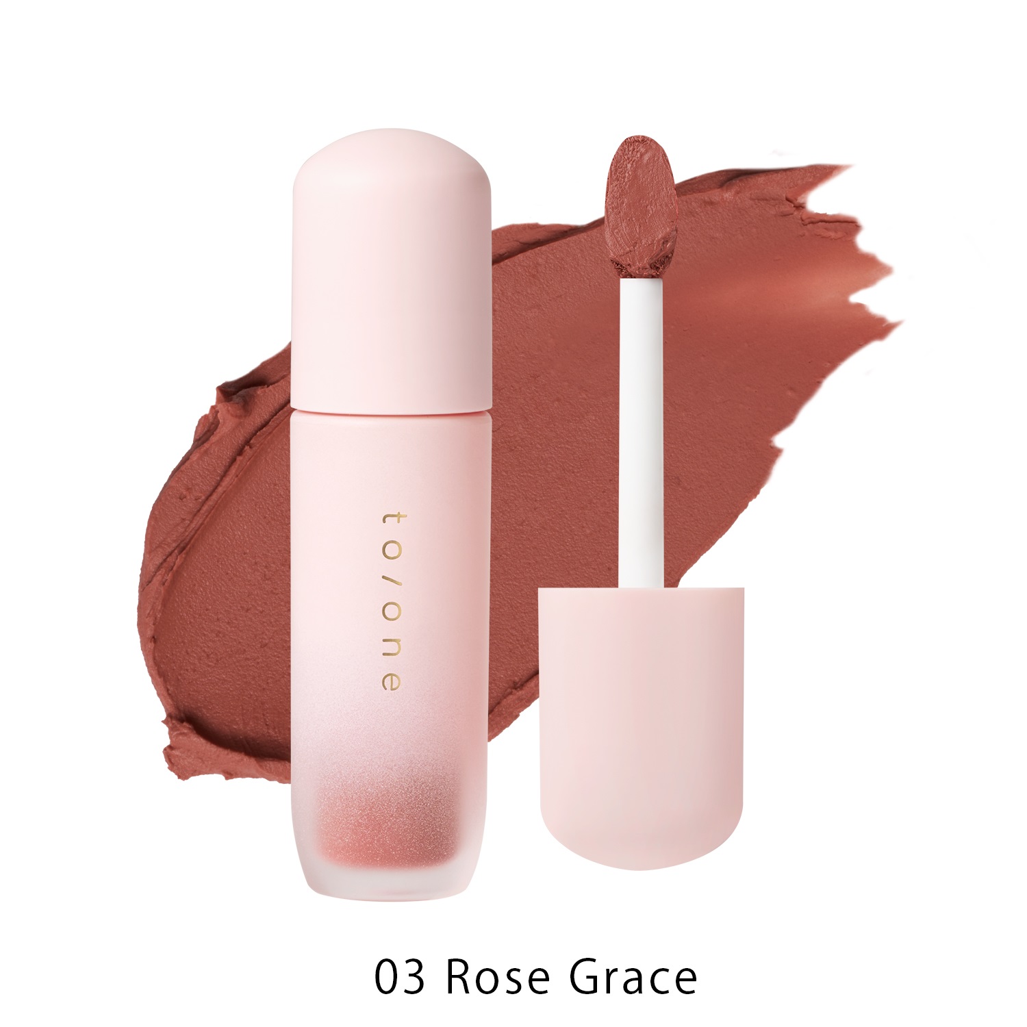 【to/one】ペタル ブルーミング マット リップ［01～04］＜2026 SS Collection＞(03 Rose Grace)