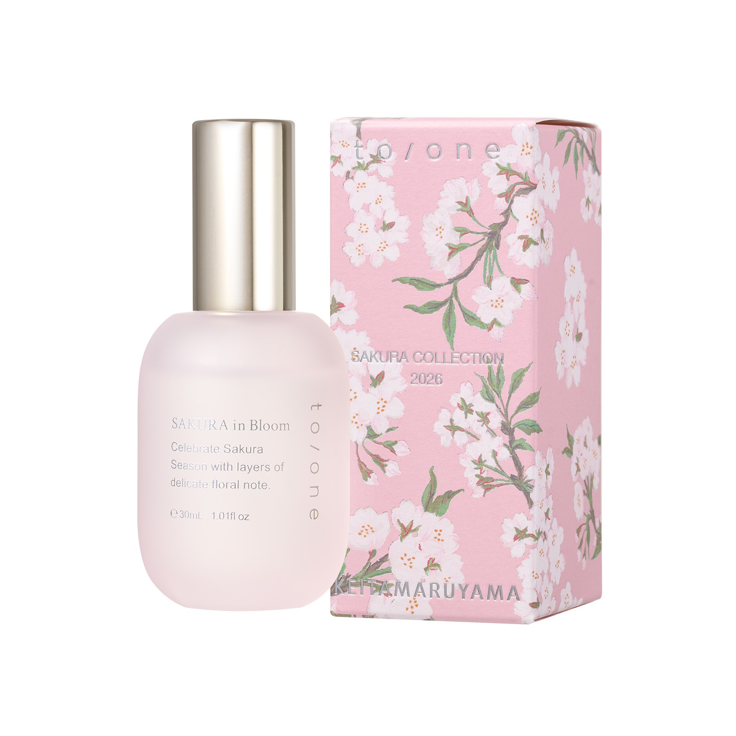 ＜先行予約＞【to/one×KEITAMARUYAMA】オードトワレ SAKURA in Bloom＜限定品＞
