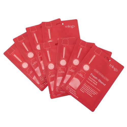 trilogy】フレッシュブレンドオイル＋ シートマスク 8枚セット