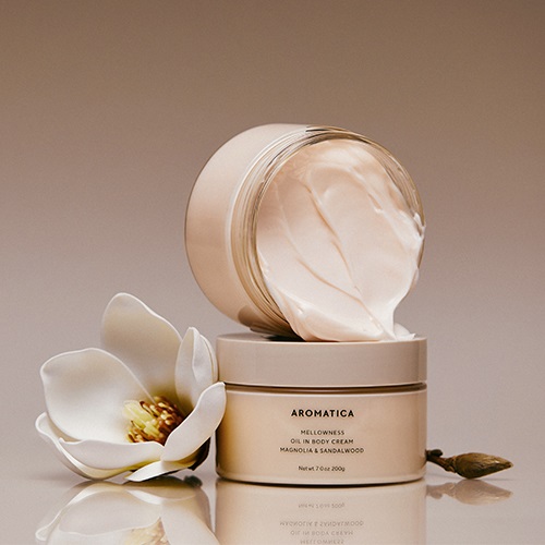 AROMATICA】メロウネス オイルイン ボディクリーム マグノリア