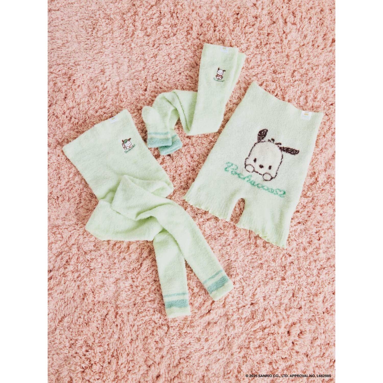 Ballelite】ポチャッコ もこもこ腹巻付きパンツ MNT ＜M/L＞ ｜Biople