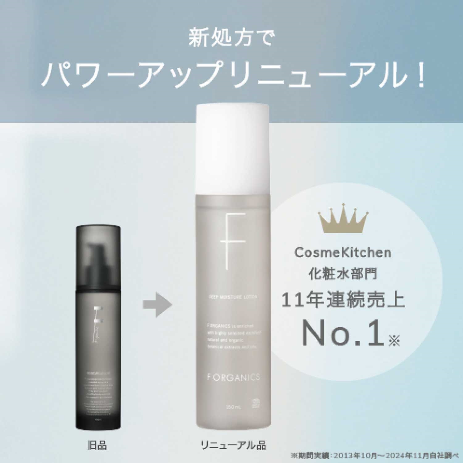 F ORGANICS】ディープモイスチャー ローション150mL ｜化粧水